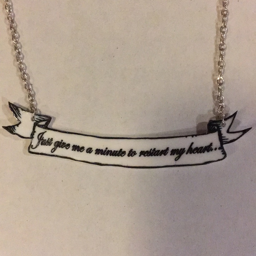 “Twilight” Quote Necklace